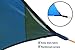 Waterproof Rip Resistant Camping Tarp For Any weather. Perfect Tent cover Or Hammock Rain Fly. Use For Shelter Or Sunshade. Ultralight And Portable Nylon Fabric. Great For Hiking, Backpacking & Travel