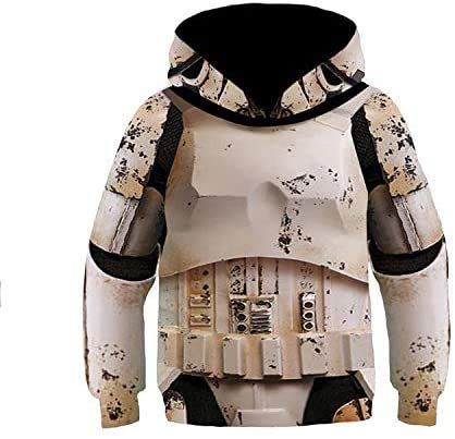 Felpa con Cappuccio Mandalorian SW Movie Cosplay