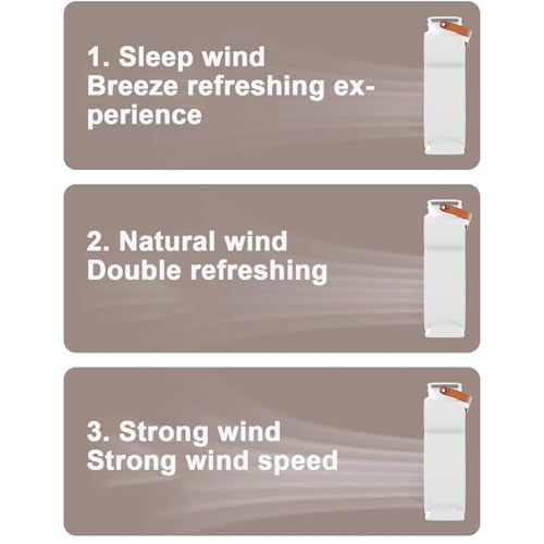 Ventilateur de brumisation USB portable rechargeable à 3 vitesses avec veilleuse LED