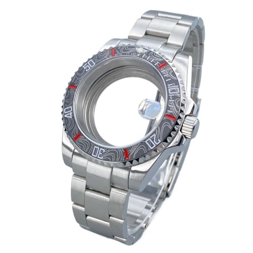 1 HN35 40mm GMT/SUB Vo[ EHb`P[XZbg Tt@CAKX 120NbNx[ NH34/NH36[ugp ANZT[ 28.5mm t_C(MAIZE,Glass back cover)