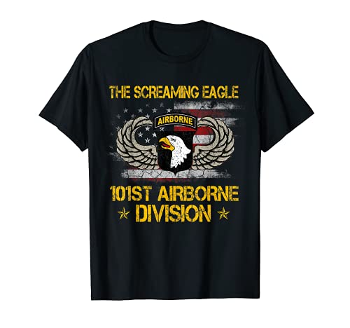 101st Airborne Division Veteran Tshirt, Veterani Day Gifts Maglietta
