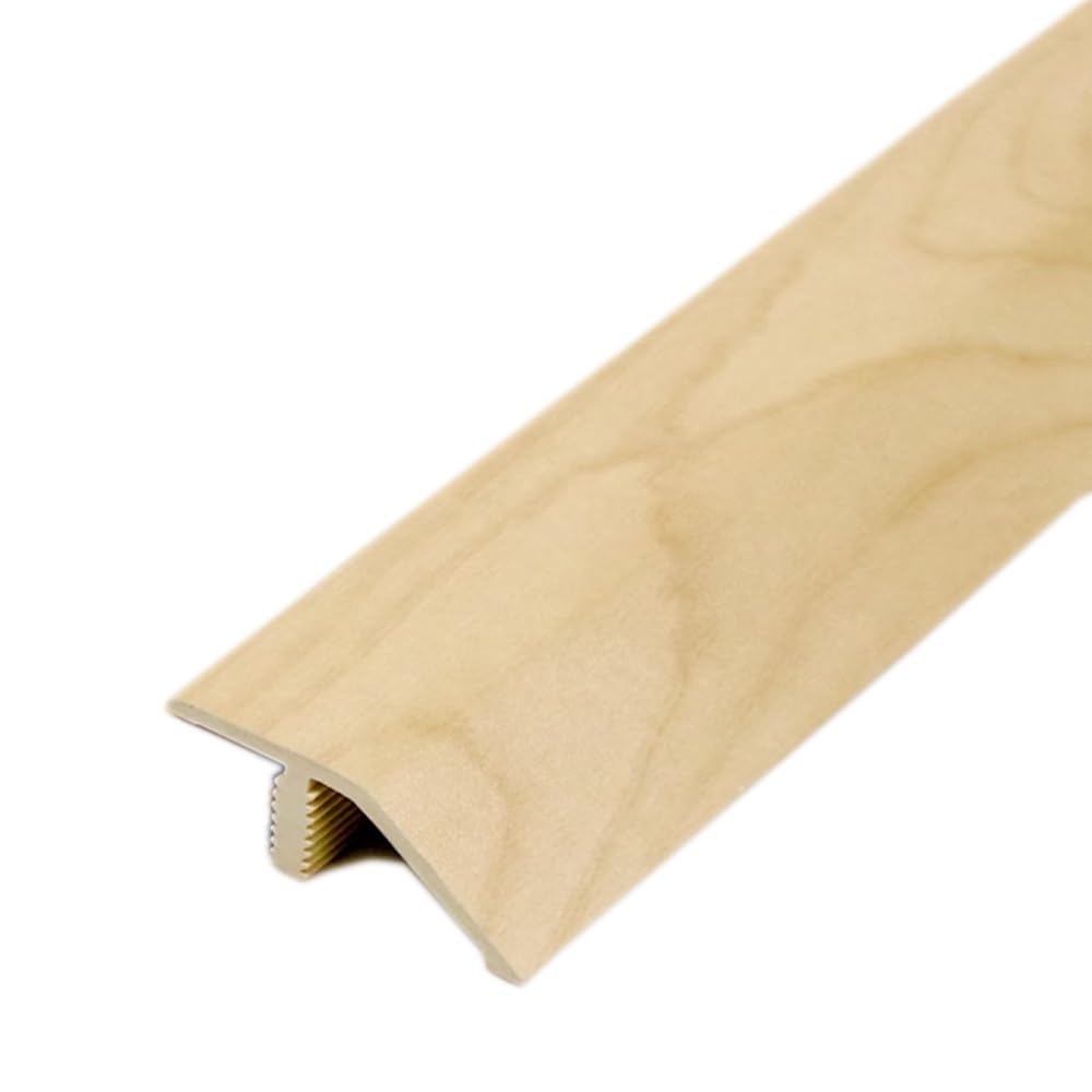 EMISOODoorway Floor Cover Strips PVC Threshold Transition Strip Tile Wood Floor Edge Trim Strip 90cm Cuttable Inclined Ramp Molding (Color : H)