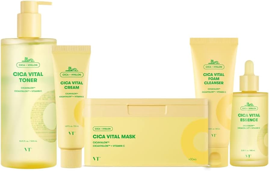 CICA VITAL スキンケアセット Amazon.co.jp: VTCOSMETICS(ブイティコスメテックス) 【正規品】VT