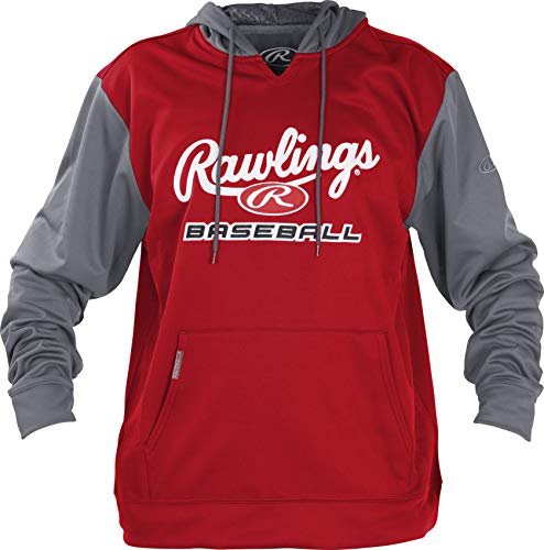 Rawlings Men's Performance Fleece Baseball Hoodie