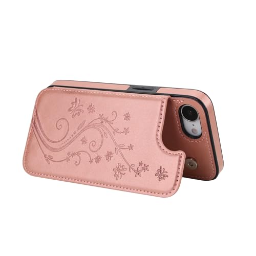 Coque iPhone 16E Asuwish or rose pour éviter les rayures d'objectif - 6