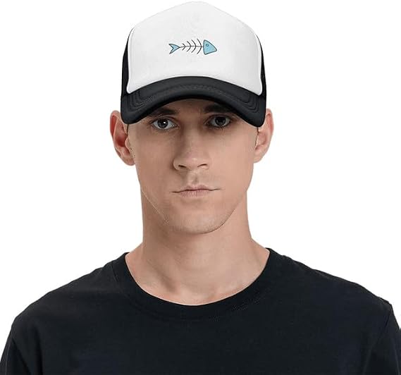 Mens Trucker Hat Structured Mesh Baseball Cap for Men Women Adjustable Classic Funny Snapback Caps Dad Hats