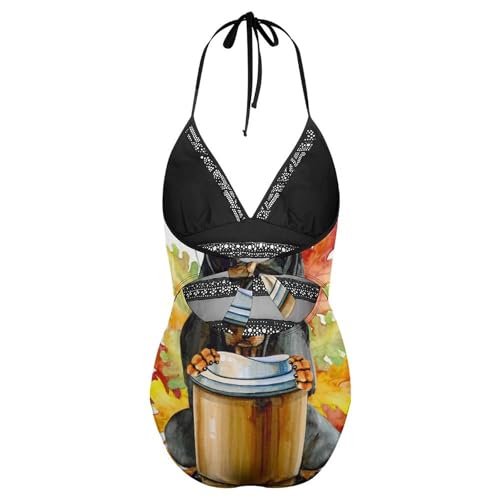 Costume de natation feuille d'érable idéal pour vos vacances au soleil - 5
