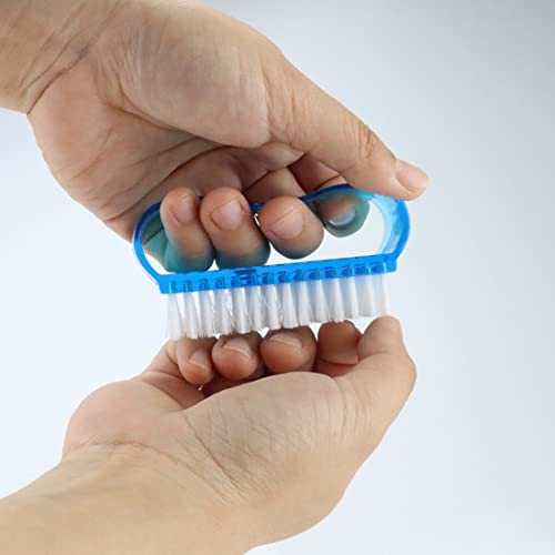 SIOPPKIK 4 spazzole per unghie con manico