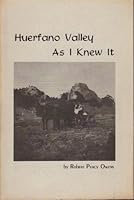 Huerfano Valley As I Knew It B00EBC0MEC Book Cover