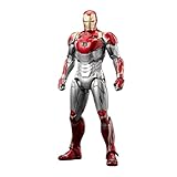 ZD Toys Figurine d'action Iron Man MK47 de 17,8 cm, en PVC de qualité supérieure, Spider Man Homecoming, non lumineuse, accessoires interchangeables, parfaite pour cadeau, à partir de 15 ans