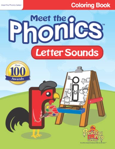 Meet the Phonics - Letter Sounds - Coloring Book