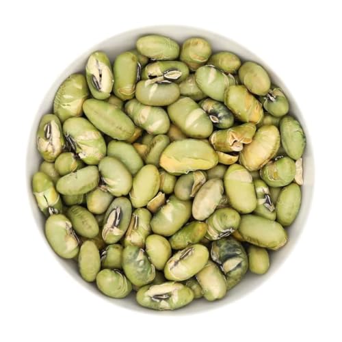 1001 Frucht - Grüne Edamame Bohnen - geröstet und leicht gesalzen - 500 Gramm - knusprige Sojabohnen Snack für Zwischendurch