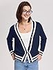 LOMON Preppy V Neck Cardigan Sweaters for Women 20... #4