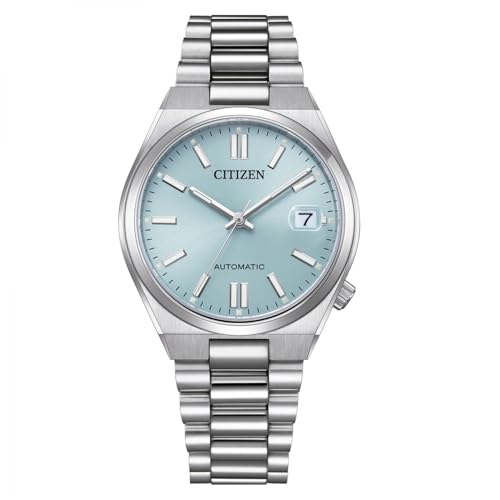 Citizen Tsuyosa Automatic Men's Watch Blue Background NJ0200-50L Steel case and Bracelet