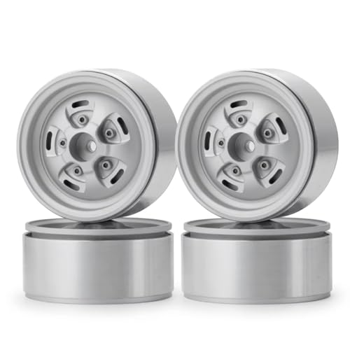 Jantes de roue en métal 1.9'' beadlock pour RC crawler Axial SCX10 TRX4 TRX6, lot de 4
