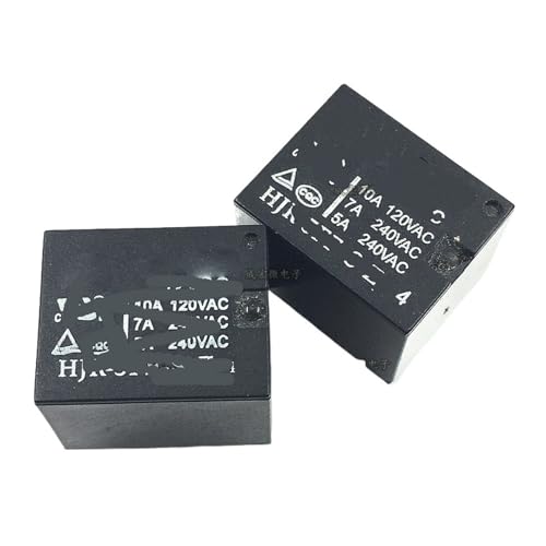 Relé HJR-3FF-SZ 12V CC de 5 pines para circuito impreso lote de 2 unidades