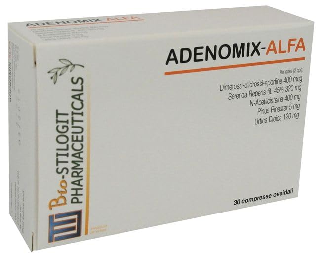 ADENOMIX ALFA 30CPR - integratore alimentare per le vie urinarie