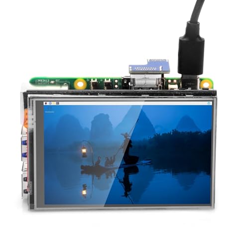 Image of OSOYOO 3.5 inch HDMI LCD Touch Screen for Raspberry Pi 5 4 3 2 with Stylus Pen