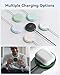 INIU Magnetic Wireless Charger, Qi2 Certified 15W Fast Wireless Charging Pad with Cooling Fan, for iPhone 16 15 14 13 12 Series, AirPods, and More (Adapter Included)