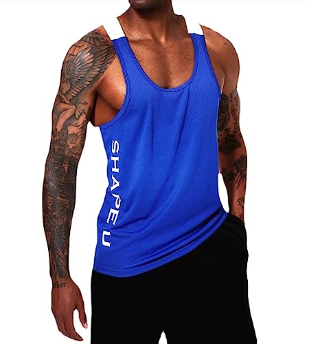 HOTCAT Canotta Uomo Bodybuilding Canotta Canotta Uomo Palestra Sportivo cannottiere Uomo Tank Top Canotterie per Bodybuilding Canotta da Palestra Asciugatura Veloce