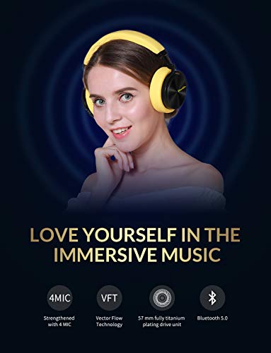 Bluedio T5 Cuffie Bluetooth Circumaurali con