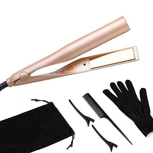2 in 1 Professional Hair Straightener Curling Iron Twist Curling Iron Adjustable Temperature3D