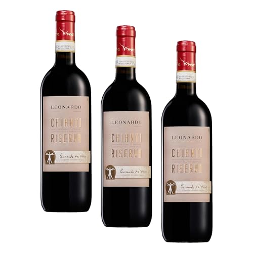 LEONARDO DA VINCI CHIANTI DOCG RISERVA: Vino rosso porpora, gradazione alcolica 13,5% Vol Prodotto nelle zone collinari di Vinci, Toscana