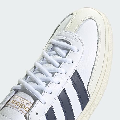 adidas Handball Spezial Mens Shoes, Cloud White/Shadow Navy/Team Victory Red, Size 10