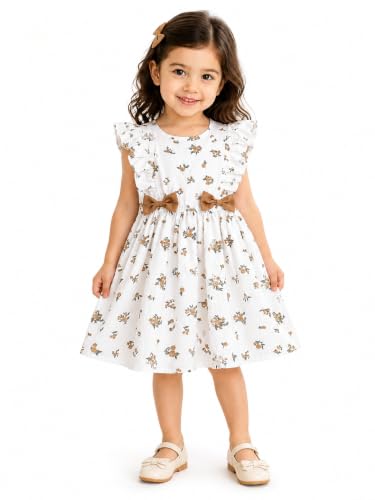 Image of TAGAS Girls Fit & Flare Knee-Length Dress