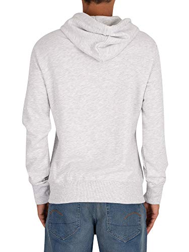 Superdry VL Premium Goods Hood Felpa, Bianco (Ice
