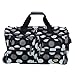 Rockland unisex adult Rolling Duffel Bag, New Black Dot, 22-Inch US