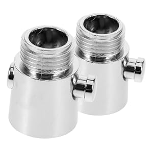 BUGUUYO Duschschlauch Absperrventil mit Druckknopf