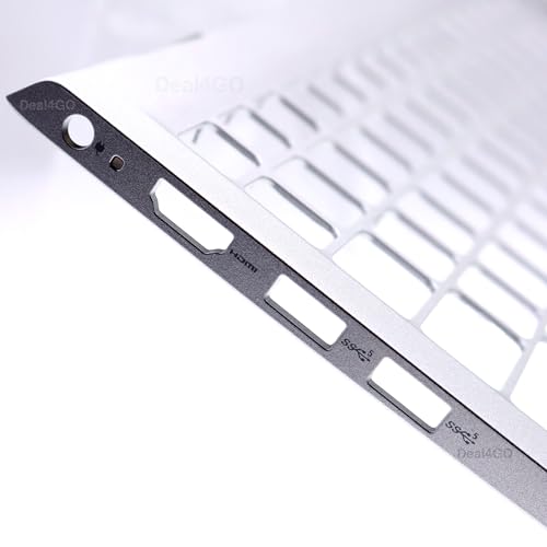 Cubierta superior para reparar tu Dell Inspiron 15 con puerto USB y ranura SD plata HM1XV 3