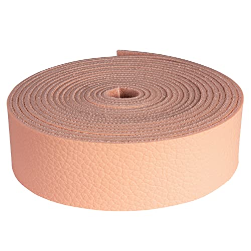 Leather Strap | 85 Inches Long | 1 Inch Wide | 1.8Mm Thick | 1 Leather Strip For Diy Craft Projects, Clothing, Jewelry, Wrapping (Pink) #TOP1