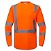 3C Products Men's Long Sleeve Safety T-shirt