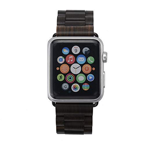 Kinobo Wooden Apple Watch Band Brown 38/40/41mm — view 4