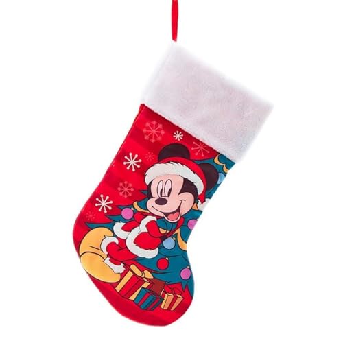 Kurt Adler Christmas Stocking, Mickey Mouse with Tree, 19
