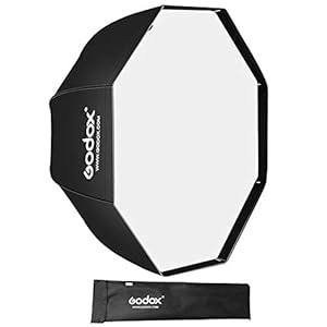 GODOX 32″/ 80cm Umbrella Octagon Portable Softbox Reflector for Studio Photography Speedlite Flash