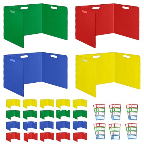 Panneau de séparation de bureau pliable pour créer un calme studieux à l'école