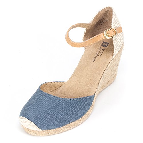Image of WHITE MOUNTAIN Women's Mamba Espadrille Wedge Sandal