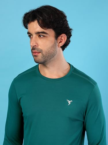 Image of TECHNOSPORT Men's Slim Fit T-Shirt - (MTOR17) Pack of 1