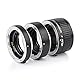 Viltrox DG-C Zwischenringe Autofokus AF Makro Verlängerungsring-Set 36mm+20mm+12mm für Canon EF&EF-S Objektiv DSLR Kamera 760D 700D 80D 70D 5DII 5DIII 1300D 1500D