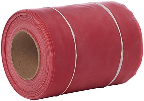 Rolyan Resistance Exercise Band, Fitness, Workout, Strength and Mobility Training Equipment for Men and Women, Medium Resistance, Red Colour, 46m