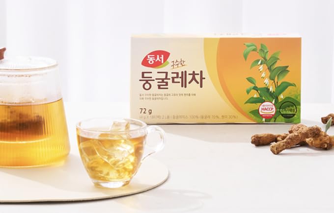 Toasted Solomon’s Seal Tea Bags – 4g x 18T, Rich and Nutty Flavor, Caffeine-Free Herbal Infusion - Image 2