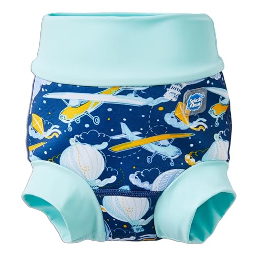 Splash About Happy Nappy Duo Wiederverwendbare Schwimmwindel, Up in the Air, 12-24 miesiące