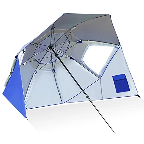 Llly Sun And Rain Canopy Fishing Umbrella Sunshade Rain Folding Waterproof Camping Park Beach Umbrella Outdoor Tent #TOP11