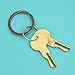 Bright Creations Brass Key Ring - 100 Count, 1.2 in OD, Antique Brass Finish - Heavy Duty Keychain Rings for Crafts & DIY - Bulk Set for Home, Car & DIY Projects
