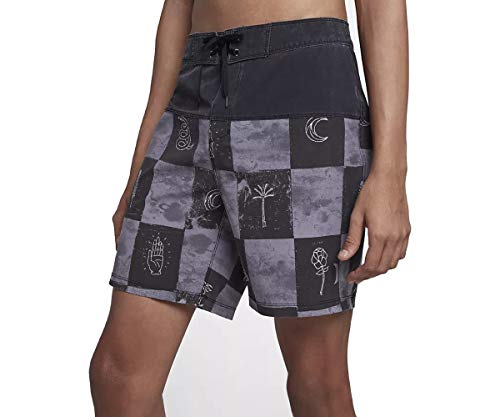 Hurley Men's Apparel Men's Phantom 18" Surfcheck Boardshort Swimwear, Black, 34
