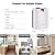Thermoflow Electric Mini Tank Water Heater, 4.0 Gallon 120V Corded Under Sink Small Hot Water Heater for Point of Use Instant Hot Water