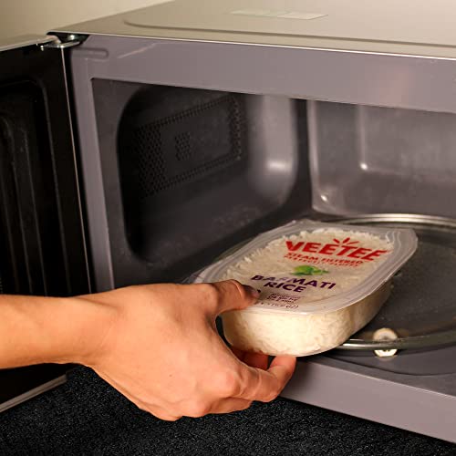 Veetee Basmati Rice - 2 Minute Rice Microwavable Meals - Instant Rice Meals Ready To Eat Gluten Free Precooked Rice - 9.9Oz (Pack Of 6) #TOP5